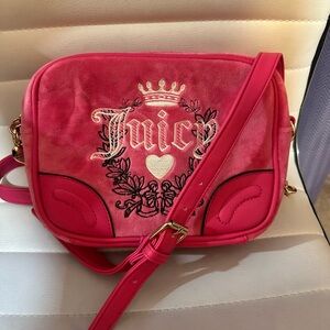 Juicy Couture Crossbody Soft Pink Purse